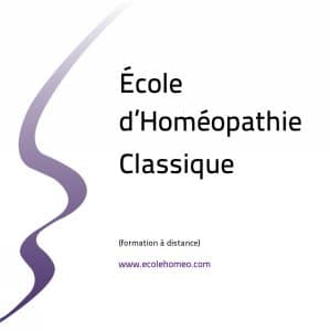 Logo de l'École d'Homéopathie