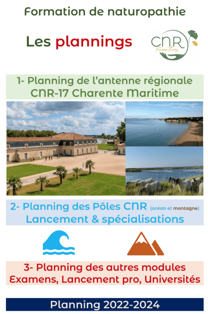 CNR 17 Charente Martime Rochefort Formations de Naturopathie